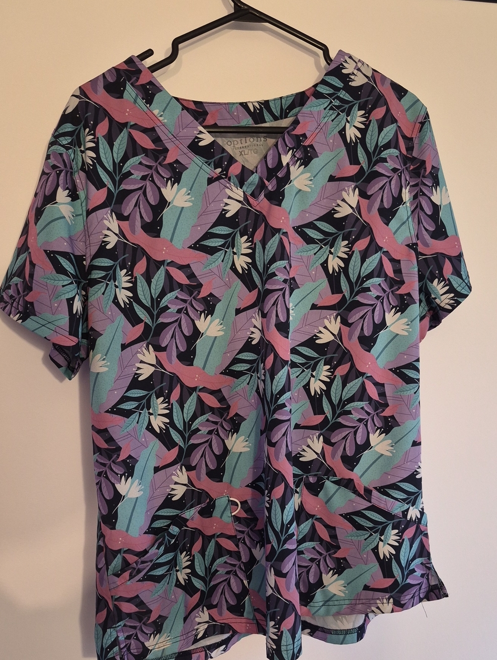 Women Scrub Top XL